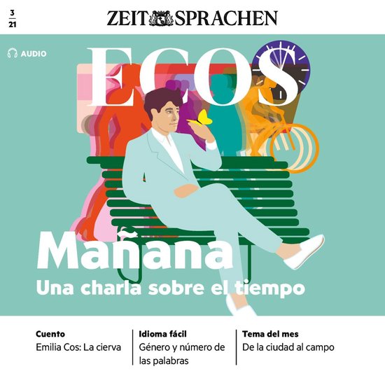 Spanisch lernen Audio - Mañana, ein Gespräch über Zeitvor ... - cover