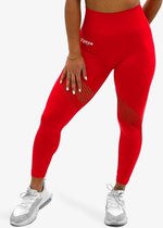 FORZA HOGE TAILLE LEGGINGS - FIRE RED