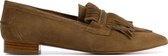 Stefano Lauran Instappers Dames - Instapschoenen / Damesschoenen - Suède   - S1036 sue - Taupe - Maat 39