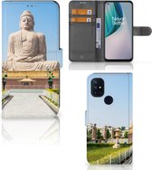 Smartphone Hoesje OnePlus Nord N10 Bookcase Boeddha