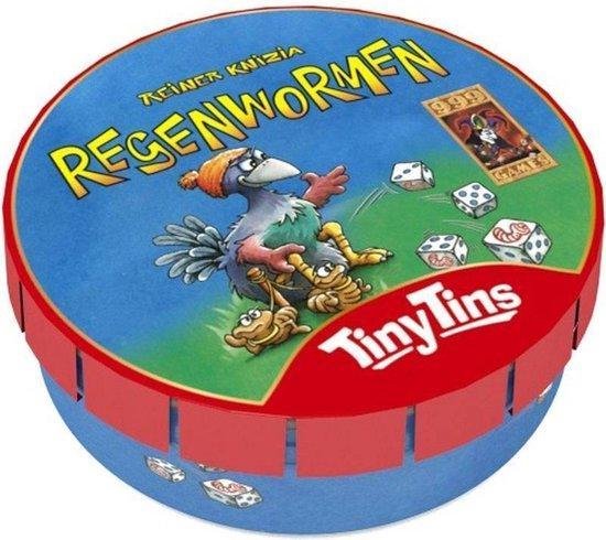 Thumbnail van een extra afbeelding van het spel 999 Games Tiny Tins Regenwormen - Speelgoed - Spellen
