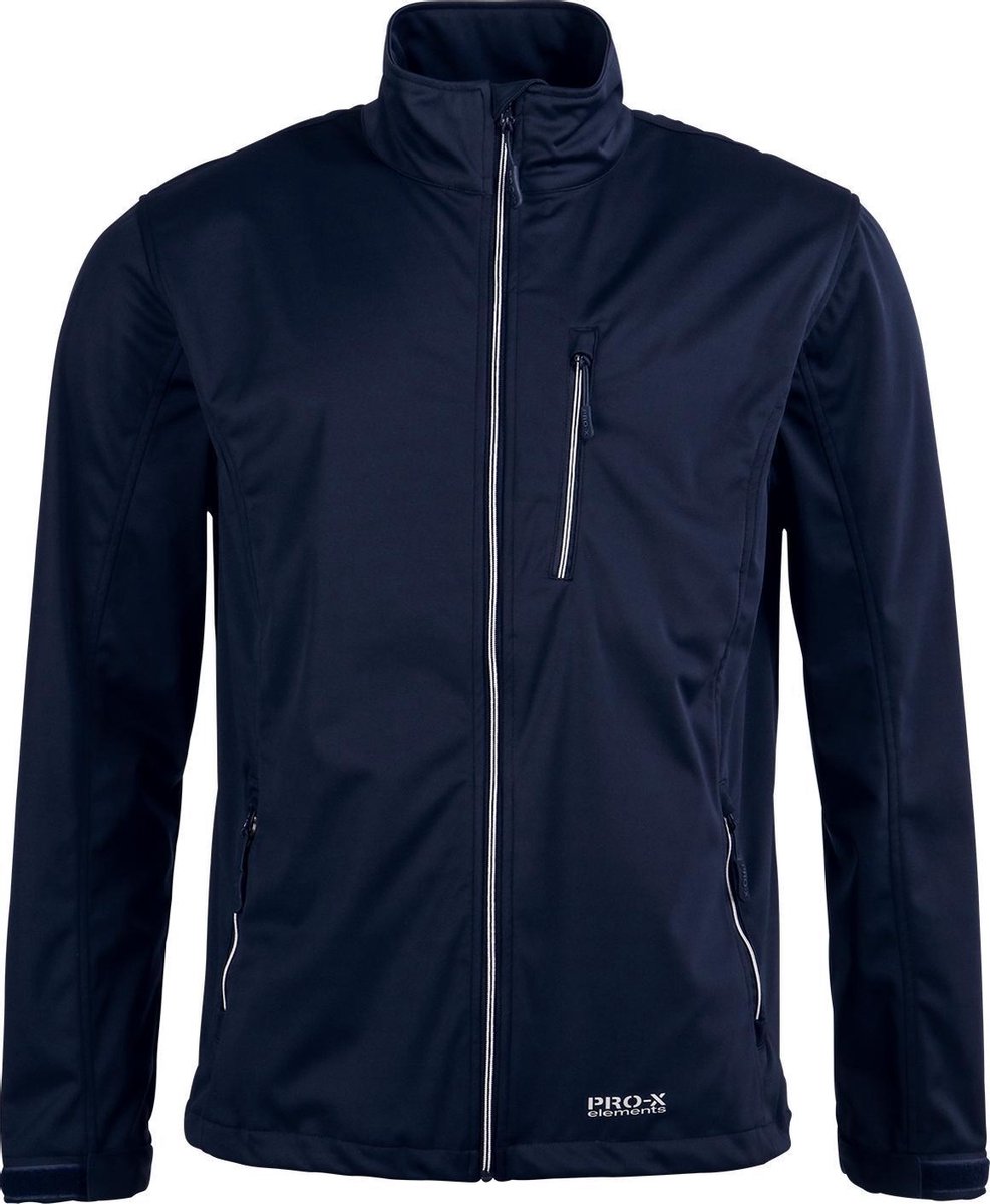 Pro-x Elements Outdoorjas Dario Heren Polyester Mt 3xl Blauw