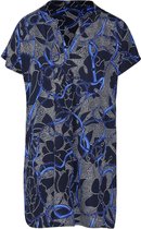 Cassis - Female - Tuniek met kettingprint  - Bic blauw