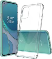 Mobigear Doorzichtig Hoesje geschikt voor OnePlus 8T Telefoonhoesje Hardcase | Mobigear Crystal Backcover | Doorzichtig Telefoonhoesje 8T | 8T Case | Back Cover - Transparant