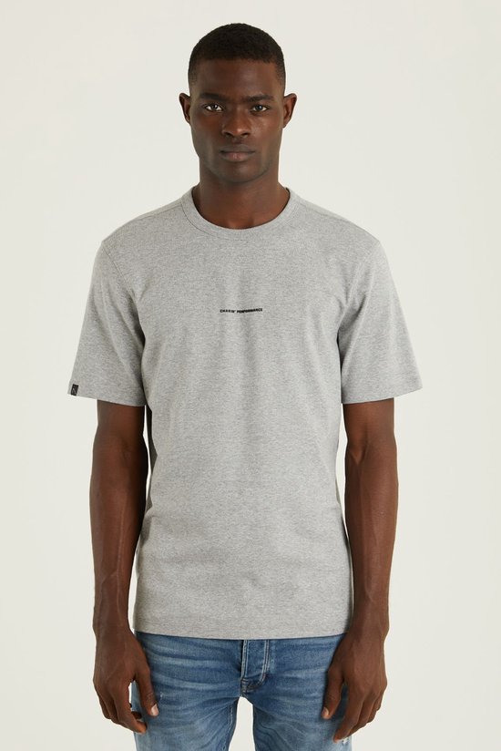Chasin' T-shirt Eenvoudig T-shirt Kyle Lichtgrijs Maat L