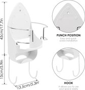 Bol.com strijkplank houder Wandmontage Ijzer Rack Universele Strijkplank Hanger Houder Plank aanbieding