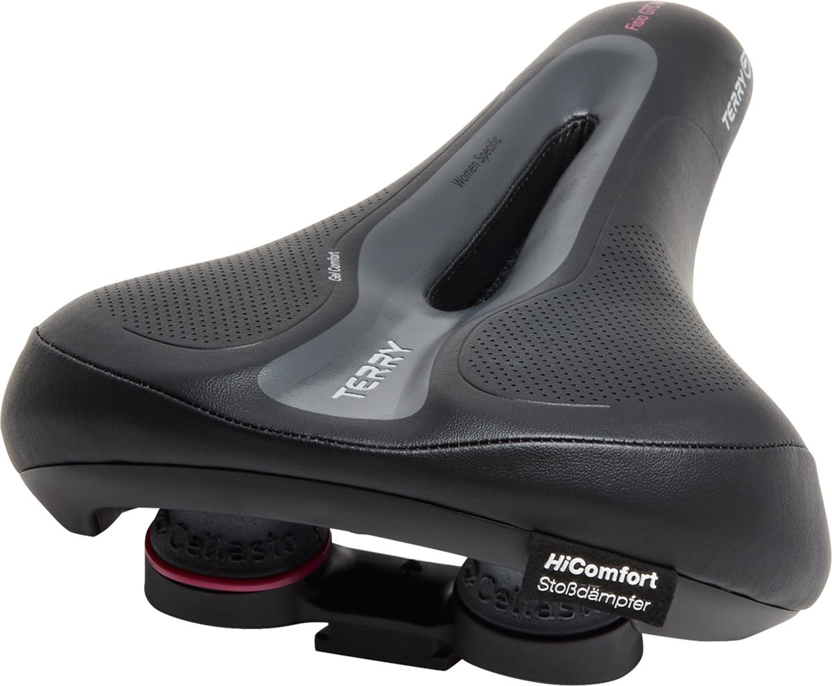Selle De Vélo Terry Anatomica Flex Gel Max - Confort Maximal Pour Femme, City Bike Et Vélo électrique