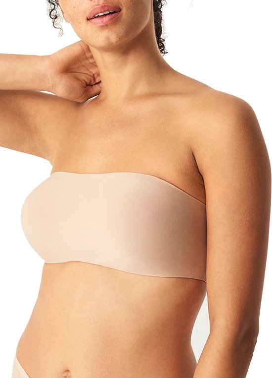 Chantelle Bandeau gevuld - Soft Stretch - Padded Bandeau  - XS  - Beige