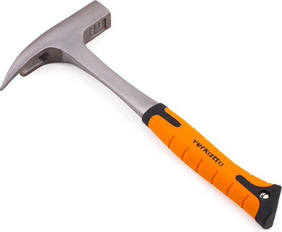YUMILI Exploratie Hamer, Professionele Geologische Hamer Platte Hoofd Rock Pick Outdoor Geologie Minerale Exploratie Tool Lengte 285mm YUMILI Exploratie Hamer, Professionele Geologische Hamer Platte Hoofd Rock Pick Outdoor Geologie Minerale Exploratie Tool Lengte 285mm