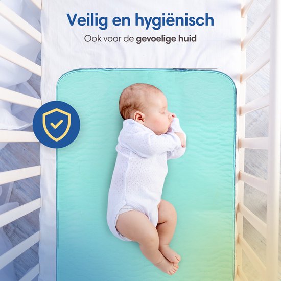 Safe Age® wasbare incontinentie onderleggers voor volwassenen, huisdieren en kinderen - matrasbeschermer - Medium van Safe Age® — afbeelding 3