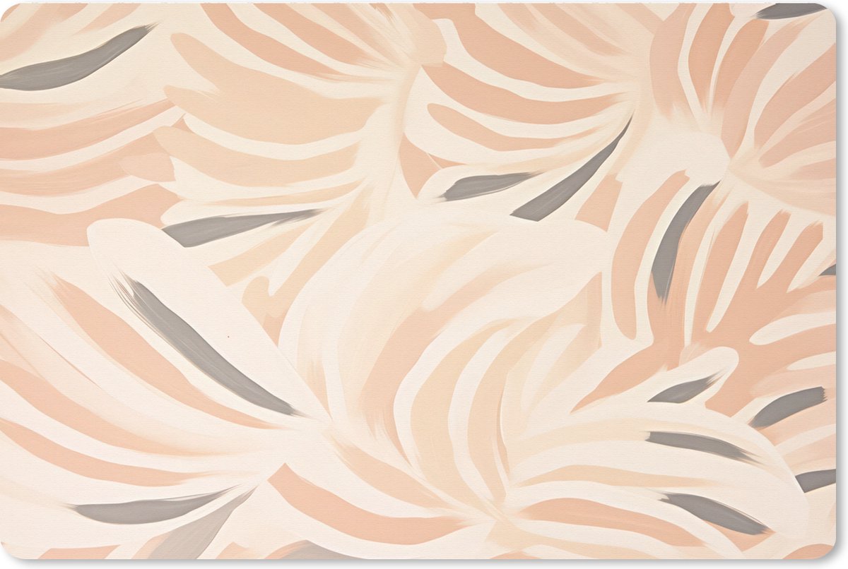 Muismat XXL 90x60 cm - Bureau onderlegger - Bureau mat Pastel - Kunst - Abstract - Bureaumat - Gaming mousepad xl - Bureaulegger groot - Computer deskmat