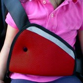 Housse de ceinture de sécurité pour voiture I Protège-ceinture de sécurité enfant I Coussin de ceinture de sécurité enfant I Tendeur de ceinture de sécurité I Sécurité enfant I Rouge