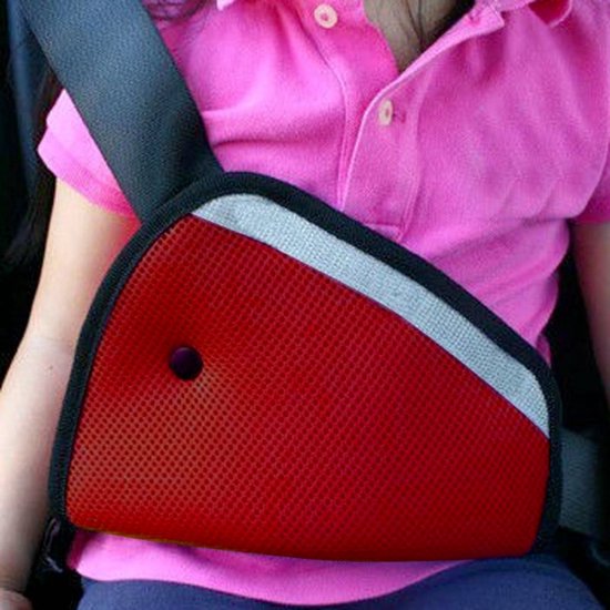 Protège Ceinture Sécurité Enfant - Housse éponge Noir - Taille Universelle 16x6cm - Pour Voiture Ou Poussette