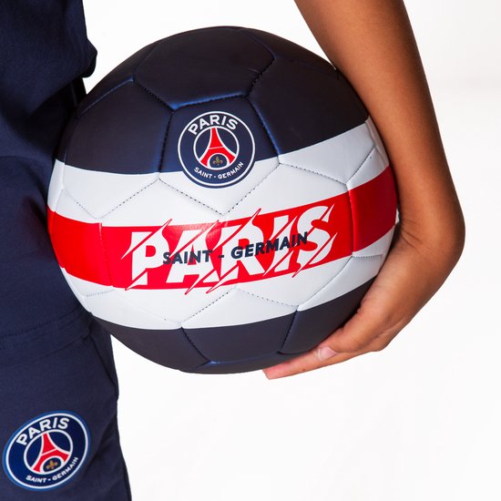 Ballon de football métallisé PSG - Taille unique - Taille 5 - Ballon  officiel du Paris