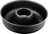 Frankfurter Wreath Baking Mould Ø 28 cm, Round Cake Mould Made of Sheet Steel with Teflon Coating, Cake Mould with Optimal Heat Conduction for Cake Making (Color : Black), Quantity: 1