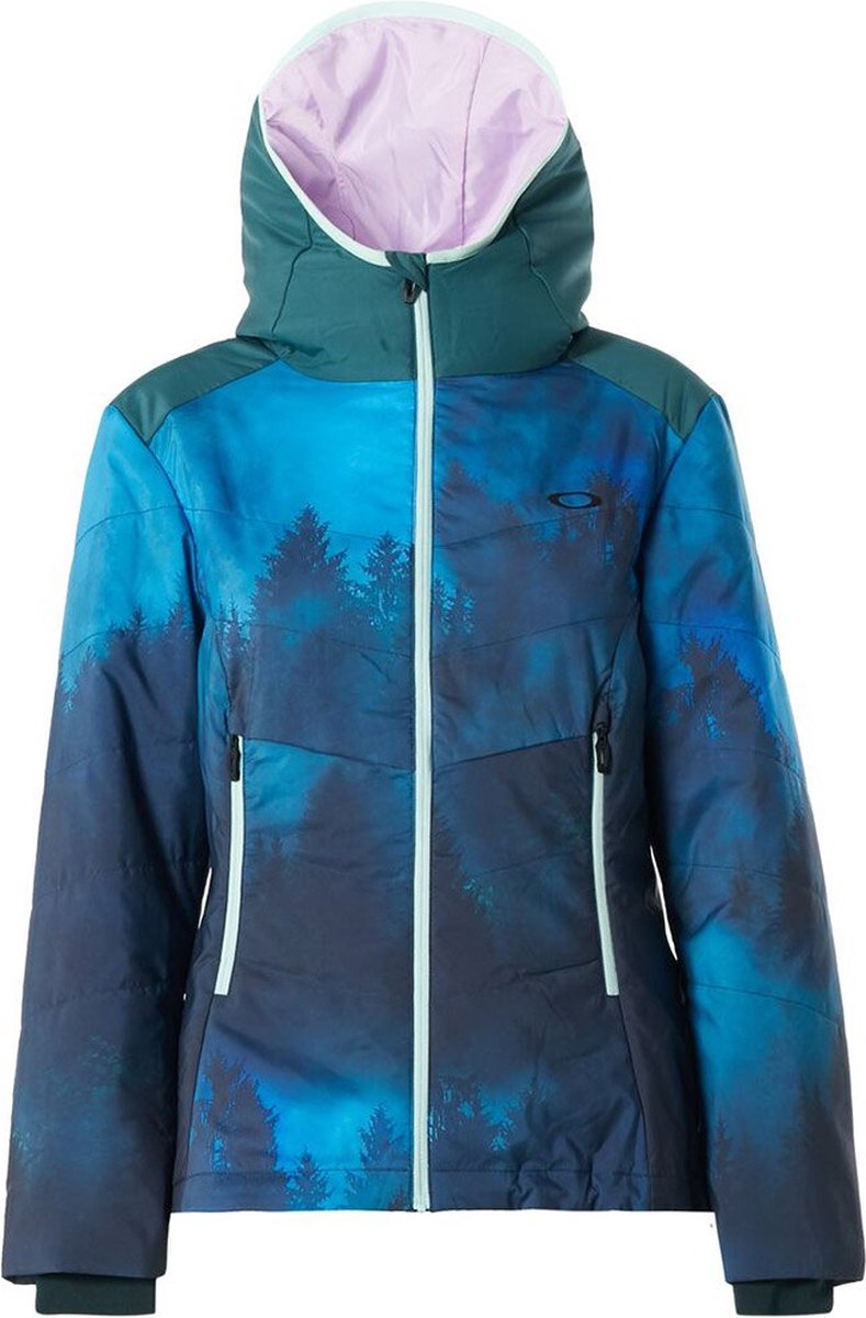Oakley-rio-2-0-insulated-dwr-jackets- -forest voor dames Blauw