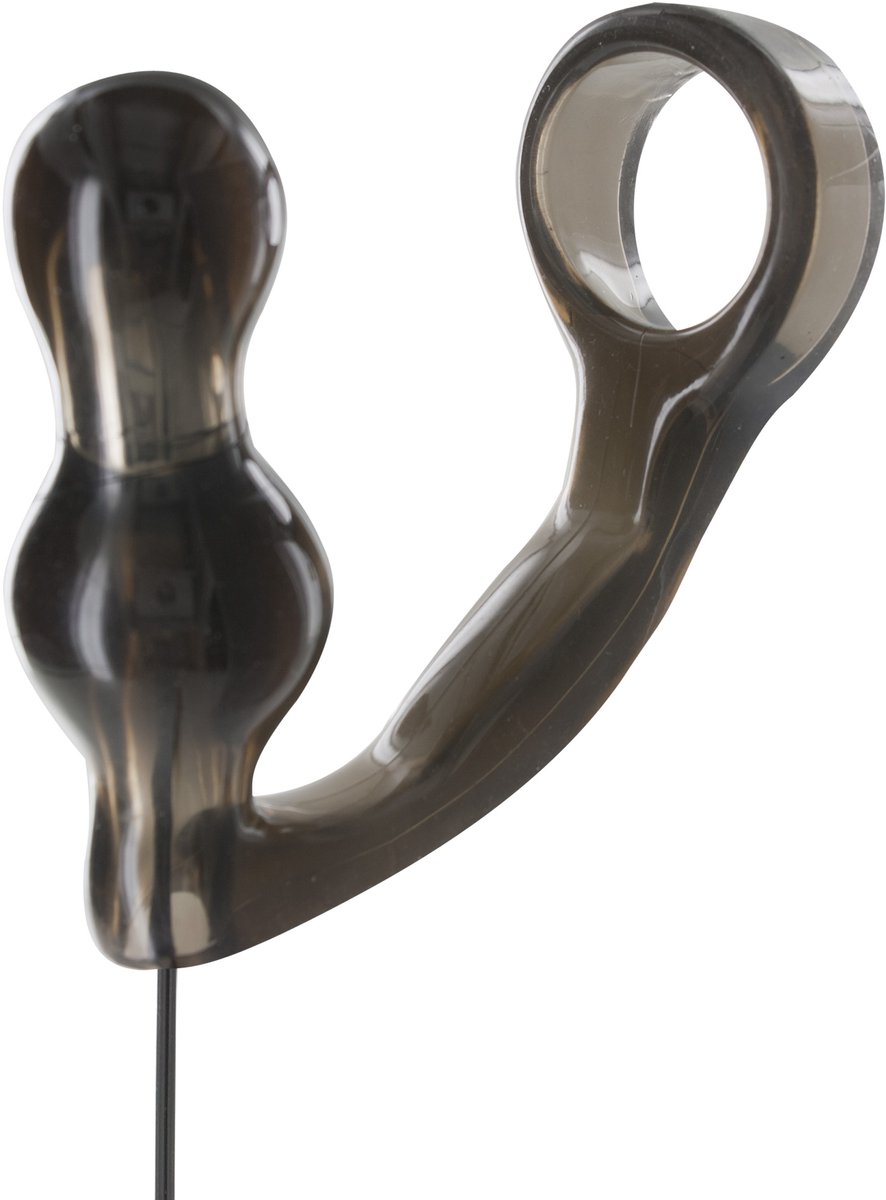 ToyJoy ManpowerbuttplugMANPOWERbuttplug& RING VIBR. SMOKE
