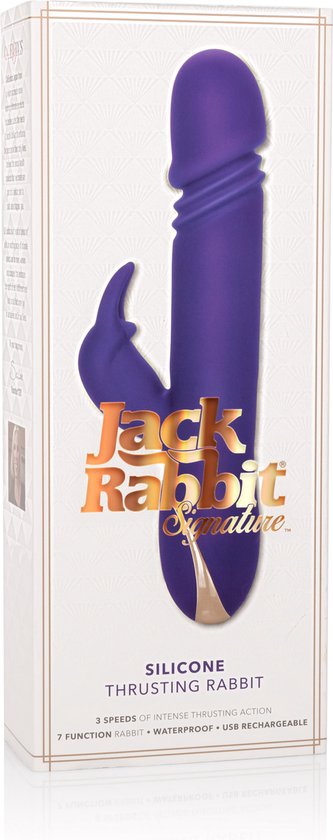 Jack Rabbit Tarzan Vibromasseur Thrusting - Violet