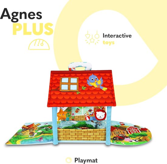 Lionelo Agnes Plus - Speelkleed - 2in1 - Speelgoed - Zeer grote afmeting van Merkloos — afbeelding 4