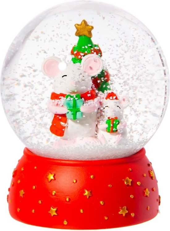 Schuddebol muis sneeuwbol - Sass & Belle