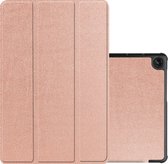 Hoesje Geschikt voor Lenovo Tab M10 (3rd gen) Hoesje Case Hard Cover Hoes Book Case - Rosé goud