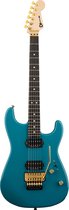 Charvel Pro-Mod San Dimas Style 1 HH FR E Miami Blue - ST-Style elektrische gitaar