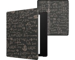 kwmobile e-reader hoesje geschikt voor Amazon Kindle Oasis 10. Generation hoes - E reader flip case met magnetische sluiting - Ereader cover - design in groen / geel