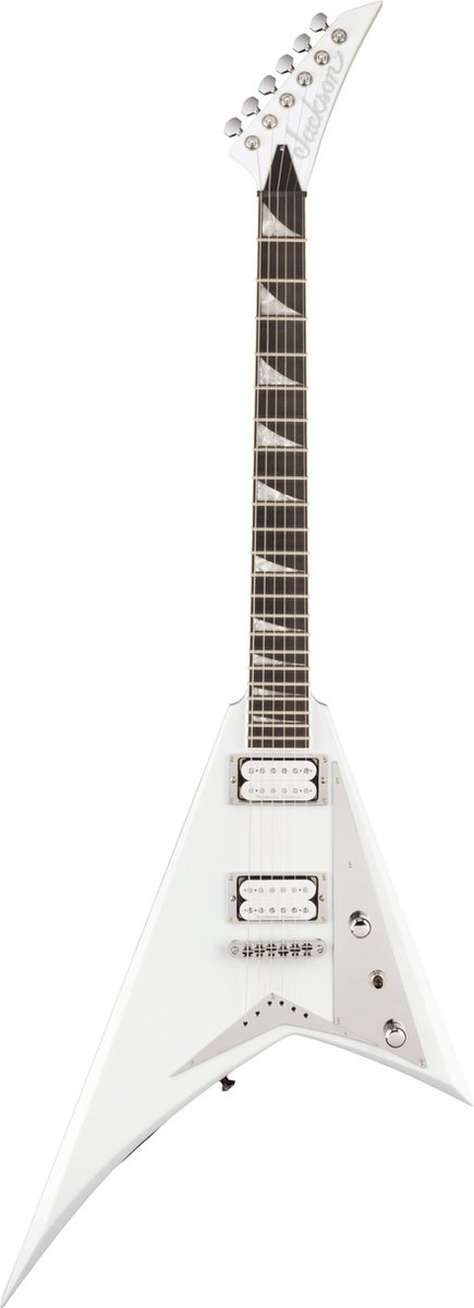 Jackson MJ Series Rhoads RRT EB Snow White elektrische gitaar met softcase
