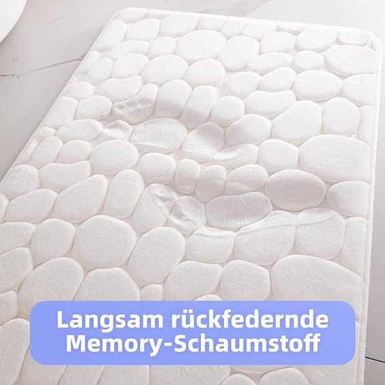 MIULEE Badmat, traagschuim, badmat, badmat, douchemat, decoratiemat