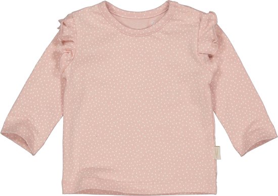 Levv newborn baby meisjes shirt Nina aop Pink Blush Dot