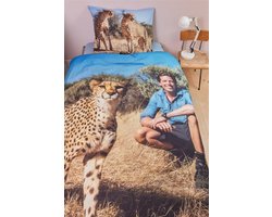 foto van FREEK VONK Safari Survival dekbedovertrek - Eenpersoons - 140x200 - Zand