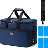 Sac isotherme Packaway à 4 couches - Sac à lunch 30 litres - Blauw