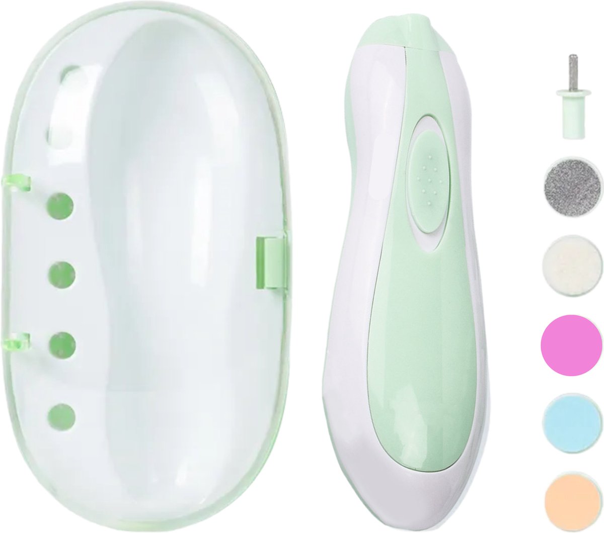 Infinita bona - Baby Nagelvijl Elektrisch - Baby Manicureset - Baby Nagelknipper - ook voor Volwassenen