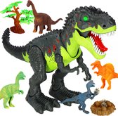 Springos Dinosaurus Set - Decoratie - Halloween - Speelgoed - 10 Stuks