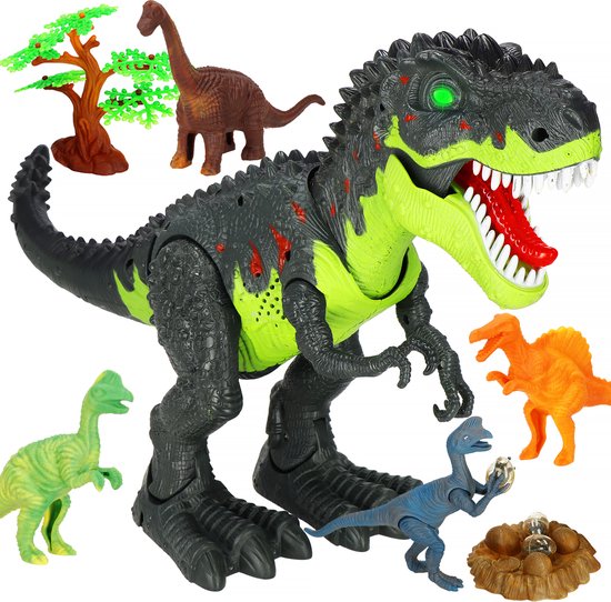 Springos Dinosaurus Set - Décoration - Halloween - Jouets - 10 Pièces