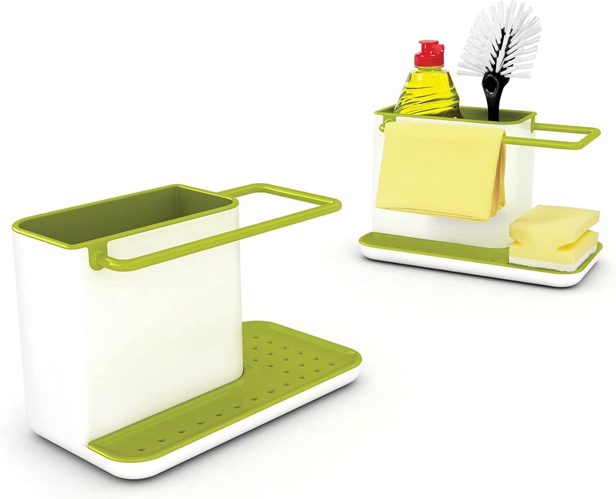 Spoelbak-organizer, sponge holder, detergent holder, Gootsteenorganizer / Sink organizer