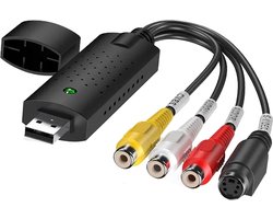 USB Video Grabber - HD - Videobanden Digitaliseren - Met Videobewerkingssoftware TVR2.5