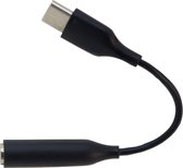 MG - Audio Adapter High Quality - Type-C naar 3.5mm jack - Universeel Gebruik Op Telefoons Met Poort USB-C - Kabel - Zwart