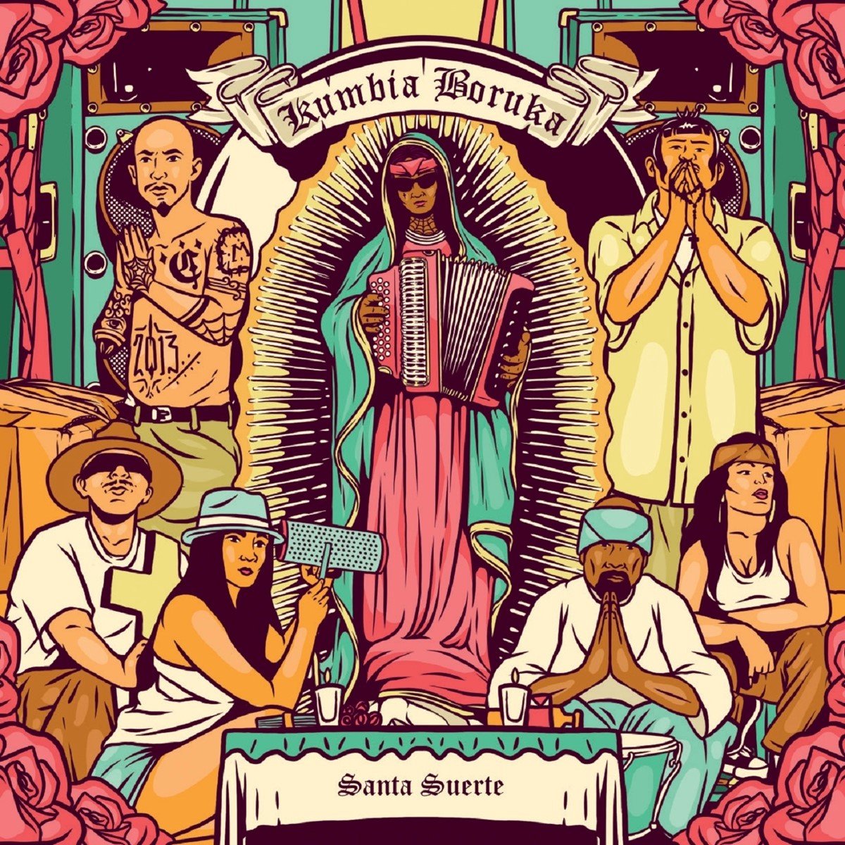 Kumbia Boruka - Santa Suerte (LP)