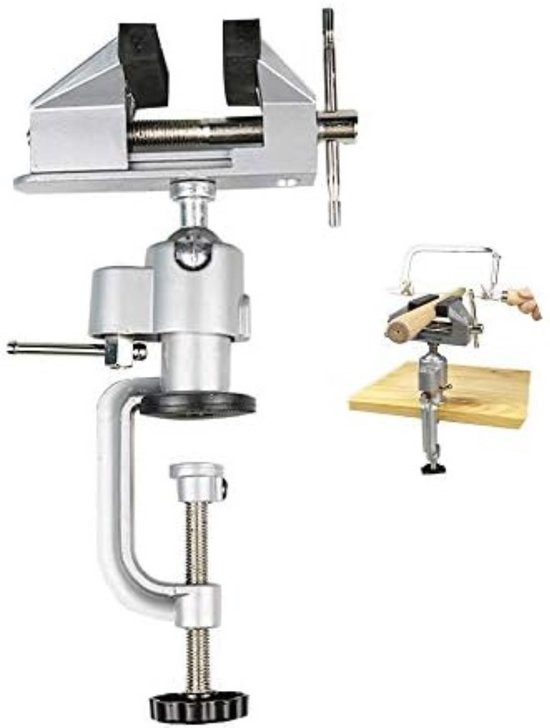RMENOOR Mini Étau de Table Étau Réglable Mini Banc Étau Pince de Table
