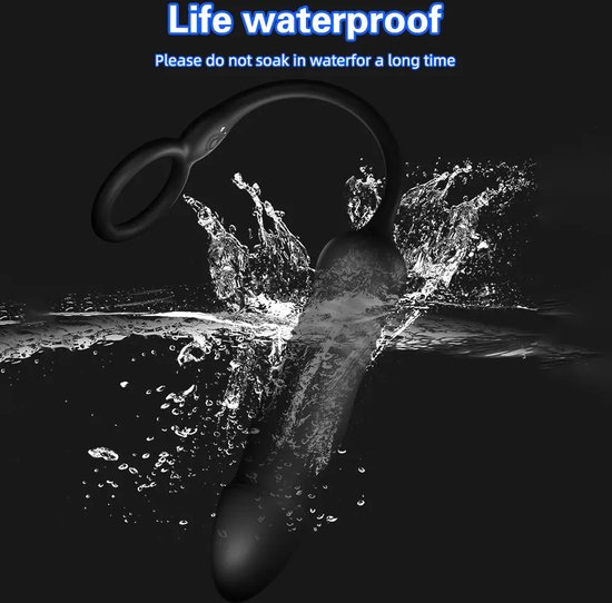 Anale telescoop vibrator mannen - Inclusief cockring - Penisring en vibrator - Thursting vibrator - Heren - 6 vibratiestanden - USB Oplaadbaar - Afstandsbediening