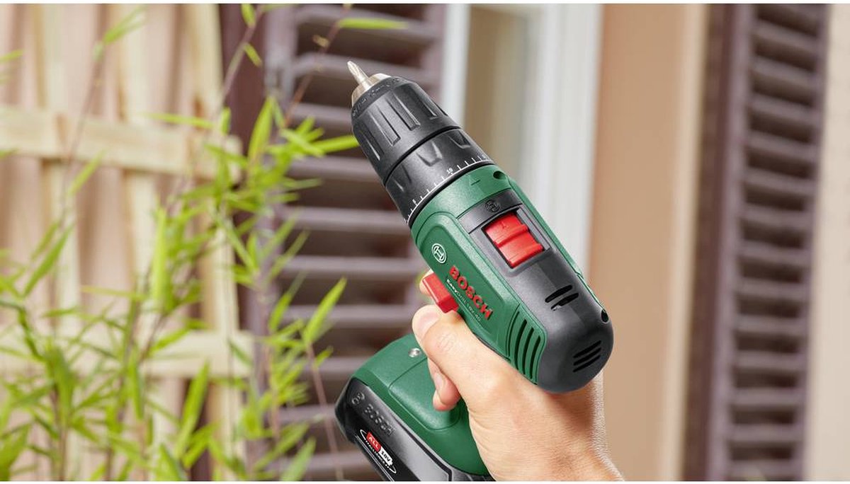 Bosch Home and Garden 06039D810C Accu-klopboor/schroefmachine 18 V 1.5 Ah Li-ion Incl. accu, Incl. lader, Incl. koffer thumbnail 4