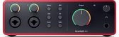 Focusrite Scarlett 4e génération 4i4 - Interface audio USB, 4 entrées / 4 sorties