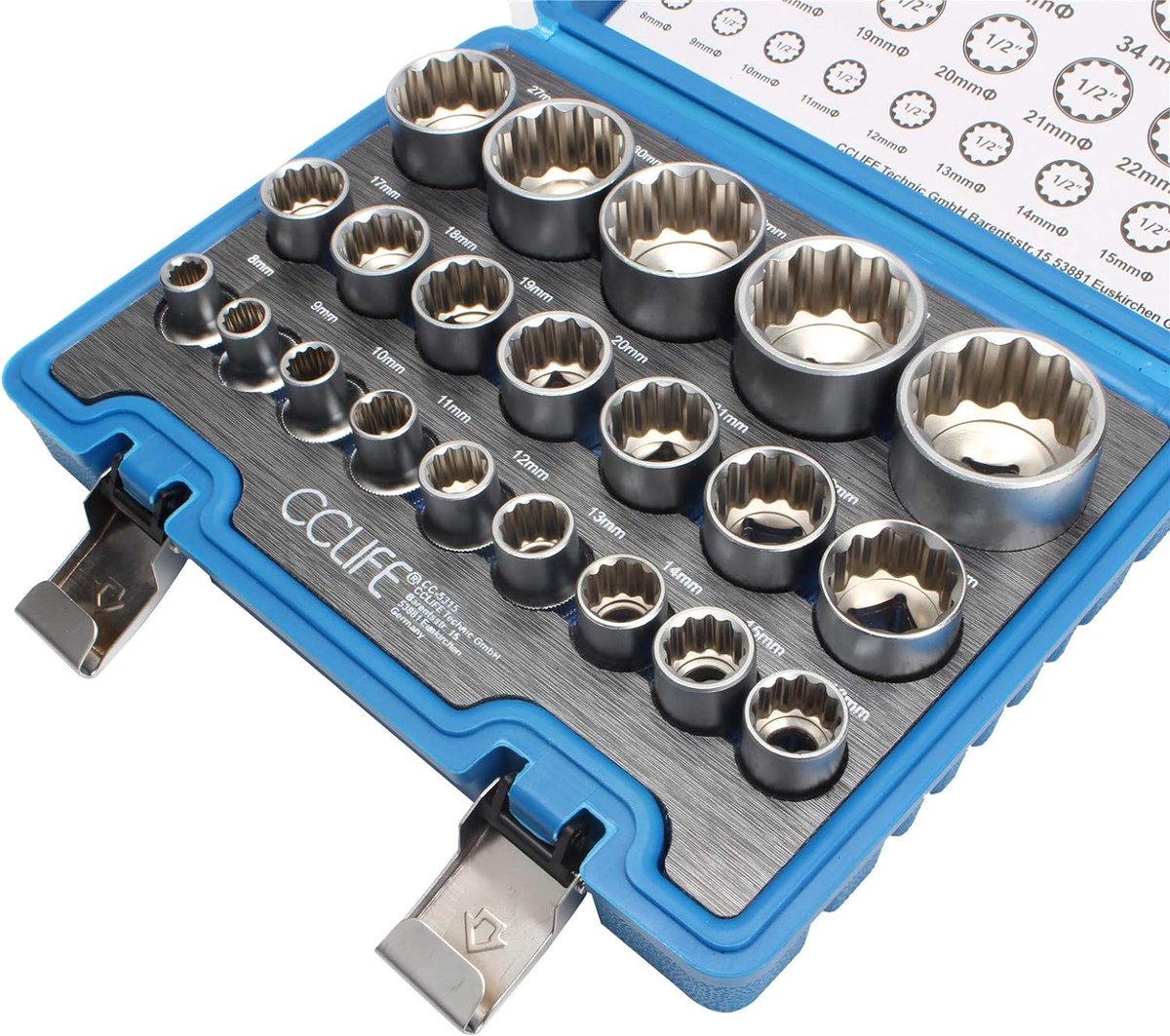 Gueenky 480 Pièces Rondelle Blocage M3 M5 M6 M8 M12 Autobloquante