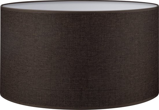 Moderne lampenkap ovaal zwart Light & Living Velours Moderne lampenkap ovaal zwart Light & Living Velours