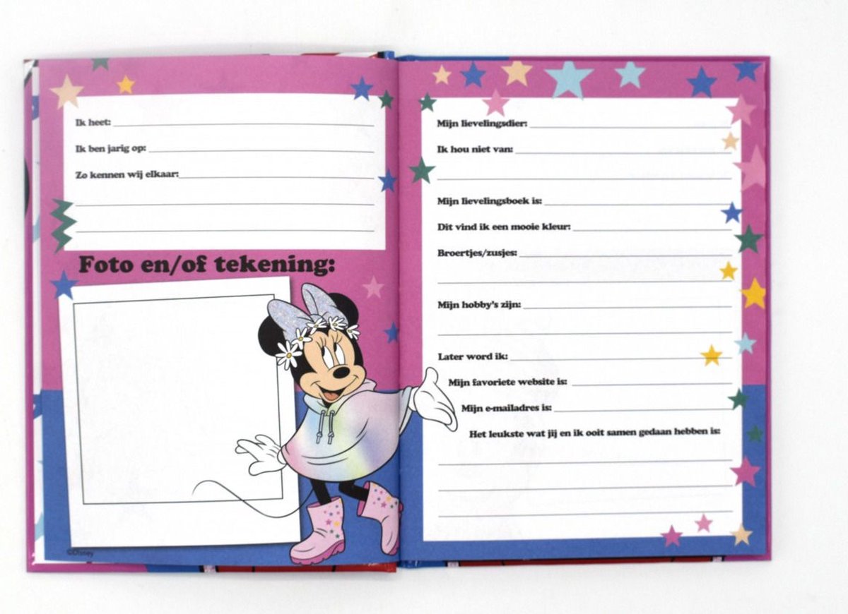 Vriendenboek Minnie Mouse — afbeelding 7