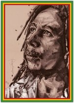 Bob Marley 02 poster 50x70 cm