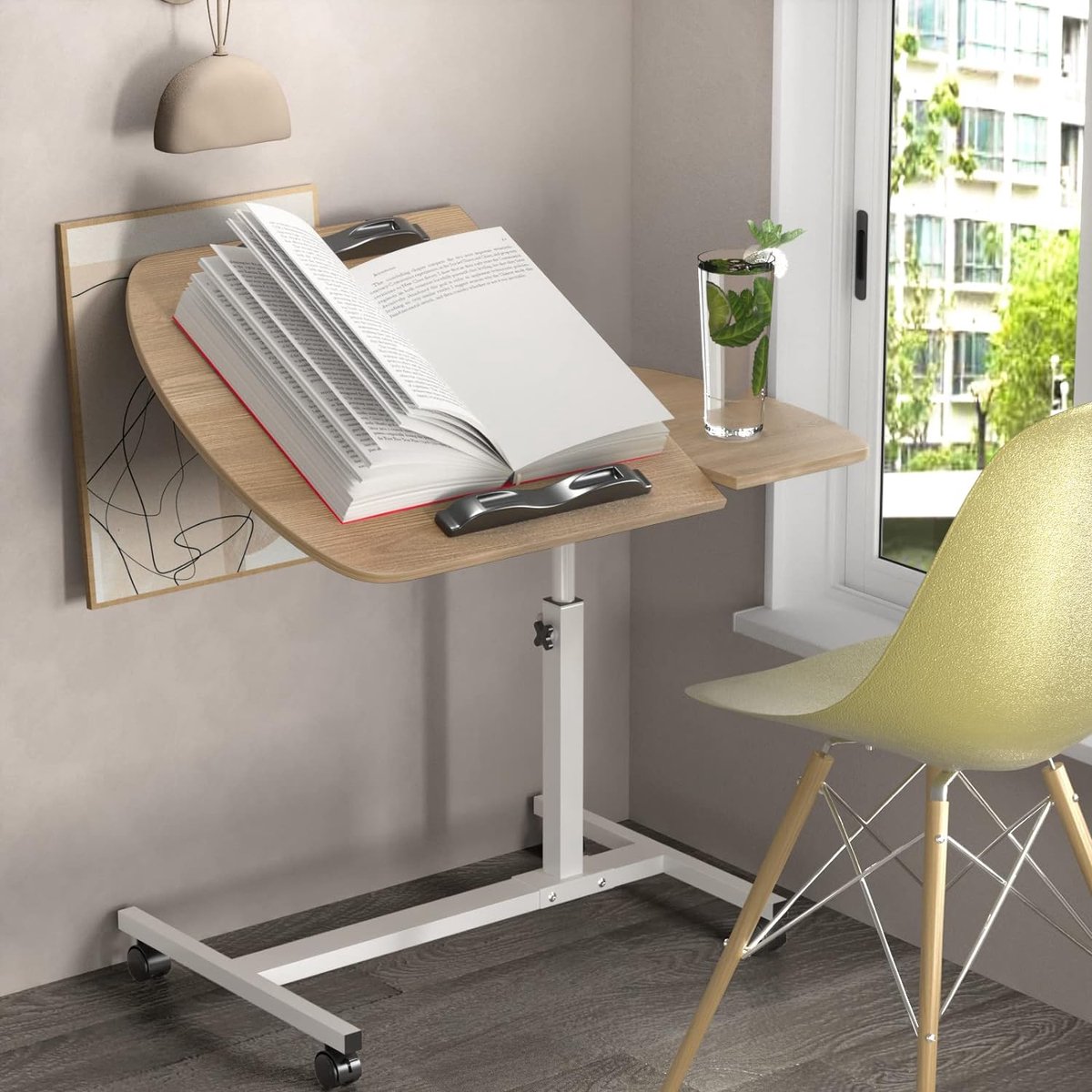 Bureau pliable pour petit espace, table d'appoint 60 x 40 cm