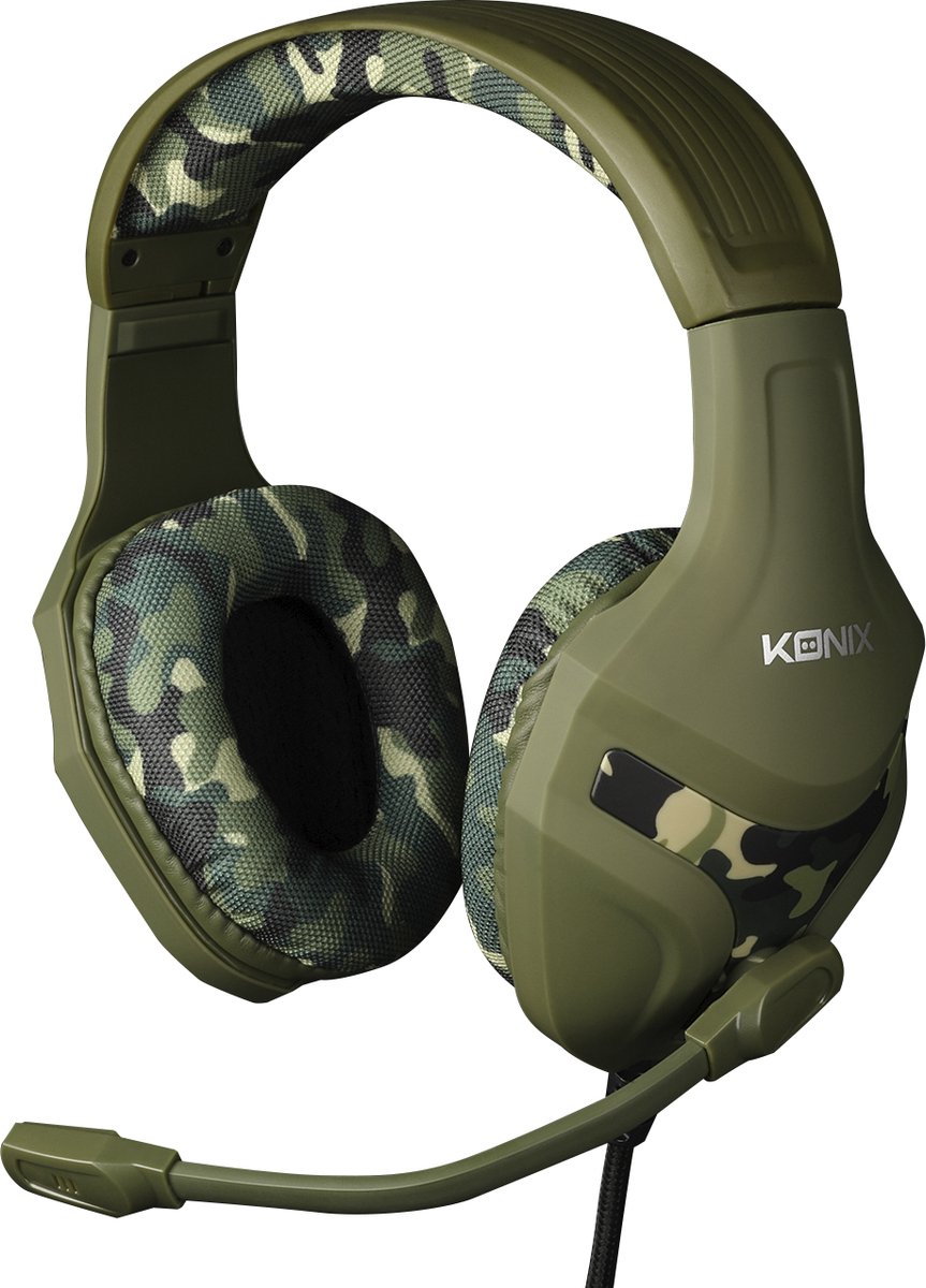 Konix Mythics PS-400 - micro-casque - camouflage - Accessoires PS4 -  Playstation 4