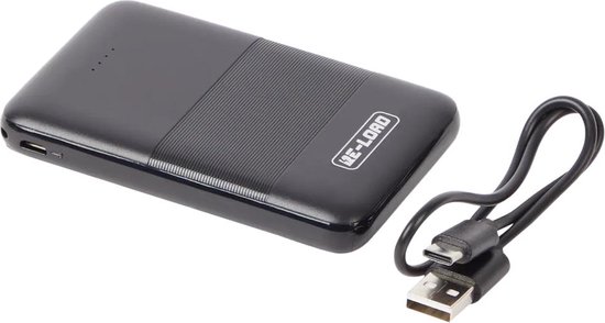 Grixx Micro USB-A USB-C 15.000mAh Power Bank